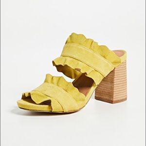 Free People Rosie Ruffle Heel SZ: 39 Brand New